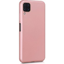 Microsonic Matte Silicone Huawei P40 Lite Kılıf Rose Gold