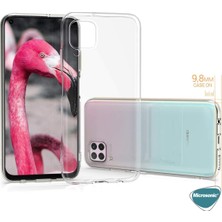 Microsonic Huawei P40 Lite Kılıf Transparent Soft Beyaz