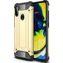 Microsonic Samsung Galaxy A11 Kılıf Rugged Armor Gold