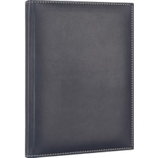 2K Düz Defter Diplomat 20 x 28 cm Lacivert