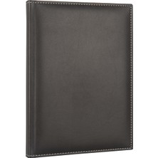 2K Düz Defter Diplomat 20 x 28 cm Siyah