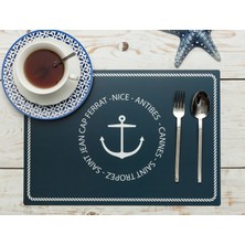 Madame Coco Auhert Amerikan Servis Lacivert