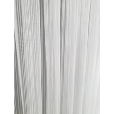 BBB Zincir Ip Çizgili Modern Tül Perde 1'e 2,5 Pileli ET3001 310 x 260 cm