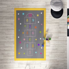 Mekta Home  Antialerjik Bebek Odası  Yıldızlı Dekoratif Halı MKTH-031