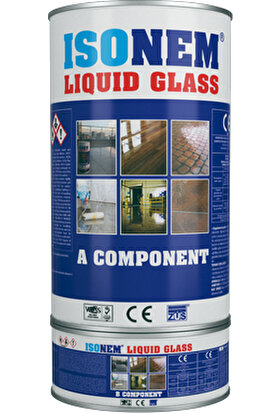 İsonem Liquid Glass Şeffaf Su Yalıtımı 4 Kg