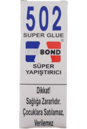 502 Evo Bond 502 Super Glue Süper Yapıştırıcı