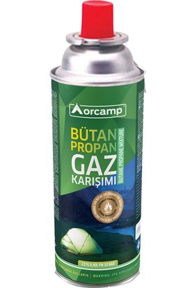 Orcamp Kamp Gaz Kartuşu Tüp 227 gr - Orgaz KTS227