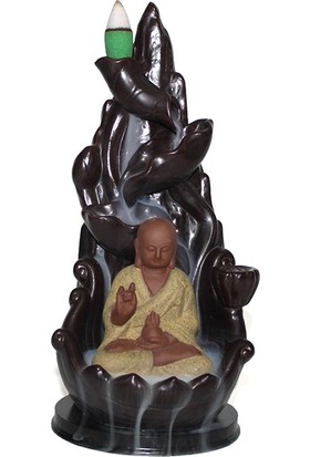 Original Buotique Oturan Buddha Etnik Üst Kalite Lüks Buhurdanlık Tütsülük
