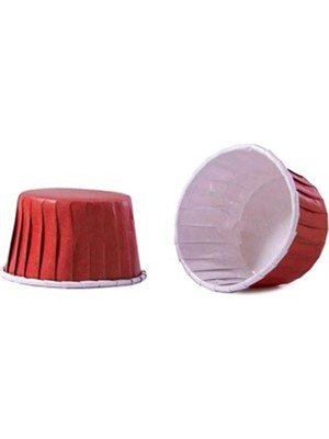 Festivall Kırmızı 25'li Muffin Kabı 50 x 39 cm