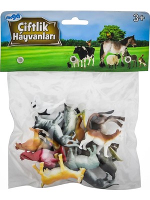 Mega Oyuncak Poşetli Hayvan Çiftlik Hayvanlar