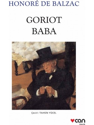 Can Yayınları Goriot Baba Honore De Balzac Türkçe Edisyon Normal Boy Karton Kapak Roman