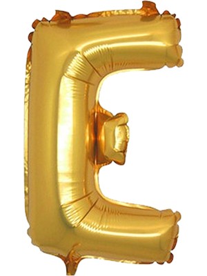 Festivall Gold Folyo Balon E Harfi 40 cm