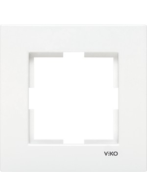 Viko Viko Karre Beyaz Tekli Çerçeve