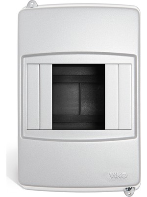 Viko Viko Sıvaüstü Sigorta Kutusu 3-4-Lü Beyaz