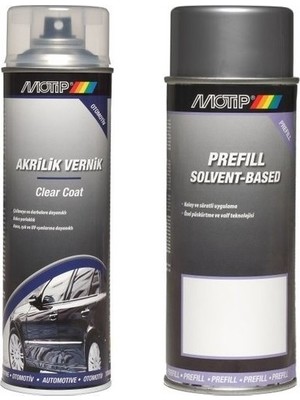 Motip CHERY Kod: BK Kar Beyazı Sprey Rötuş Boya Seti