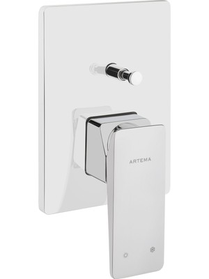 Artema Artema Brava A42395 Ankastre Banyo Bataryası, Sıva Üstü, Krom