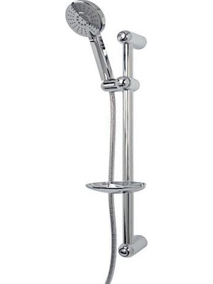 Venezia Sürgülü Duş Seti Kroma Pvc Hortumlu