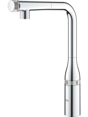 Grohe Grohe Eviye Bataryası Spiralli Smartcontrol Essence Krom-31615000