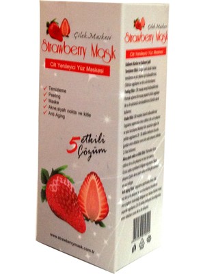 Çilek Maskesi - Strawberry Mask 50 ml