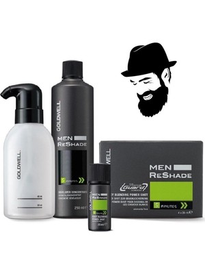 Goldwell 5Ca Men Reshade 4x20ml + Developer Oxidant 250ml