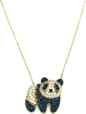 Tekin Gold Panda Kolye