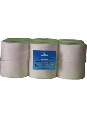 Lara Mini Jumbo Tuvalet Kağıdı 4 kg 12'li