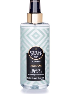 Eyüp Sabri Tuncer Pj Body Splash Factor Ferahlatıcı Vücut Parfümü 250 Ml Erkekler İçin