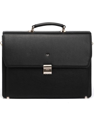 Tergan Siyah Erkek Evrak Çantası 22380A41