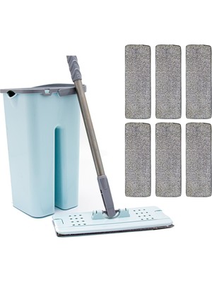 Zambak +6 Yedek Mop ve Zambak Tablet Mop Seti Temizlik Seti