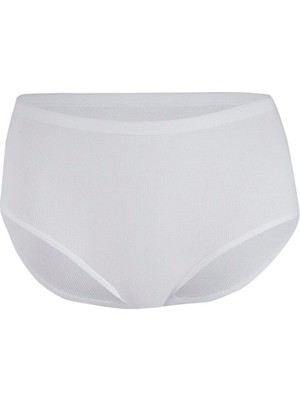 Özten Özten 109 3'lü Paket Likralı Kaşkorse Yüksek Bel Kadın Bato Külot