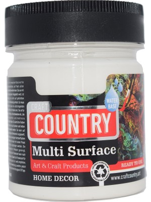 Craft Craft Country Multi Surface Hobi Boyası 120 cc 1003 Fildişi