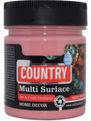 Craft Country Multi Surface Hobi Boyası 120 cc 1023 Gül Kurusu