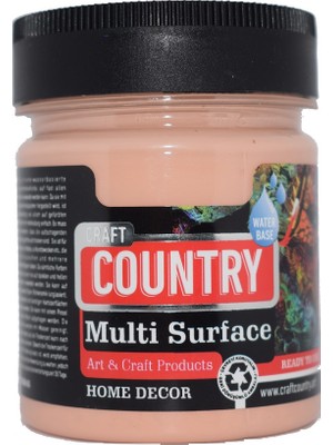 Craft Craft Country Multi Surface Hobi Boyası 120 cc 1034 Şeftali