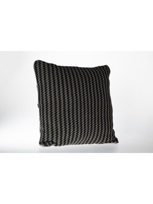 Doqu Home Stripe Dekoratif Kırlent Kılfı Yeşil