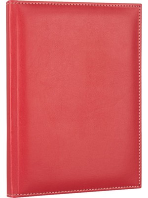 2K Kareli Defter Diplomat 17 x 24 cm Kırmızı