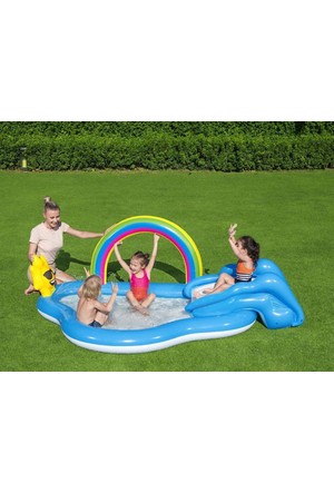 Bestway Sisme Havuz Aile Boyu Dikdortgen 211x132x46cm Fiyati