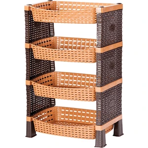 Rattan 4'lü Eko Sebzelik