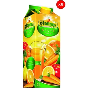 Meyve Suyu A + C + E Karışık Vitaminli 2 Lt - 6'lı