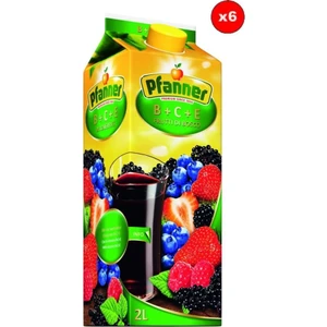 Meyve Suyu B + C + E Vitaminli 2 Lt - 6'lı