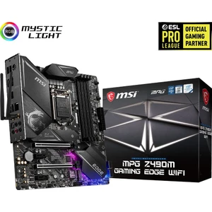 MPG Z490 Gaming Edge Wifi Soket 1200 DDR4 4800 (OC) PCI-E Gen 4 ,M.2 RGB USB3.2  1x 2.5G LAN  Wi-Fi 6 ATX Anakart