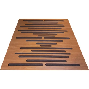 Center Acoustic Akustik Ahşap Difüzör Panel Kahverengi 60 x 60 cm