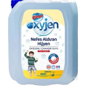 Oksijen Çamaşır Suyu Nefes Aldıran Hijyen 3,24 Lt - Limon Kokulu