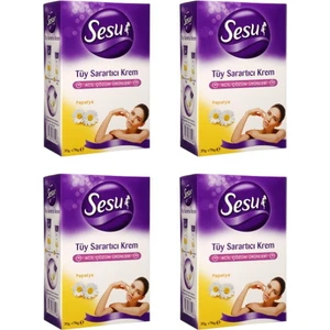 Tüy Sarartıcı Krem 70 gr - 35 gr 4 Adet