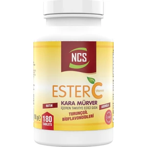 Ester C Vitamini Kara Mürver 180 Tablet