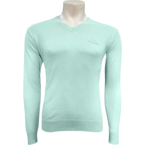 V Yaka Triko Palong Su Yeşili