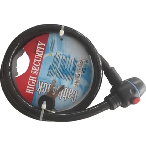 Bisiklet Motor Kilidi Halatlı Kalın Anahtarlı Kilit 15 x 1000 mm