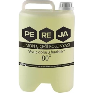 5 Litre 80 Derece Limon Kolonyası