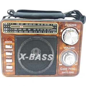 Gold Htc GHTC-3060 Nostaljik Kablosuz Mini Radyo