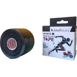 Kinesio Sporcu Bandı 5 cm x 5 M Siyah
