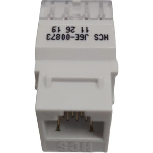 Hcs J6E-00873 Cat6 Keystone Jack 10 Adet